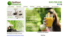 Desktop Screenshot of healthnutalternatives.com